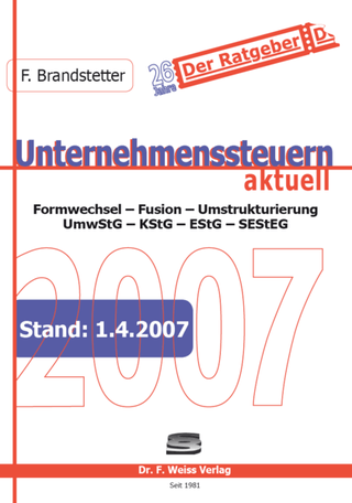 Unternehmenssteuern aktuell 2007