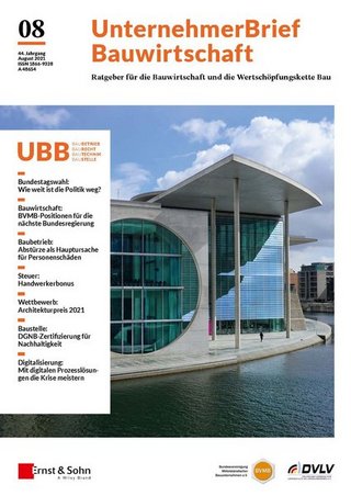 UnternehmerBrief Bauwirtschaft UnternehmerBrief Bauwirtschaft