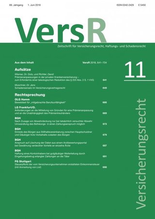 Versicherungsrecht Versicherungsrecht