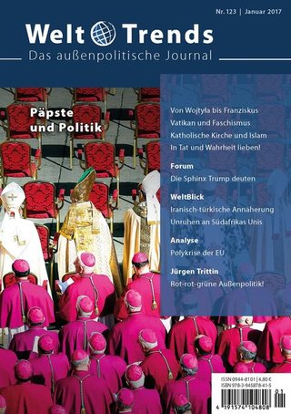 WeltTrends - Das außenpolitische Journal WeltTrends - Das außenpolitische Journal