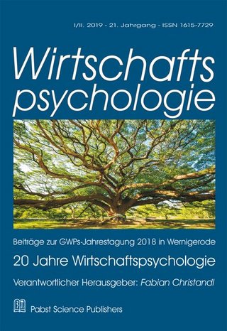 Wirtschaftspsychologie Wirtschaftspsychologie