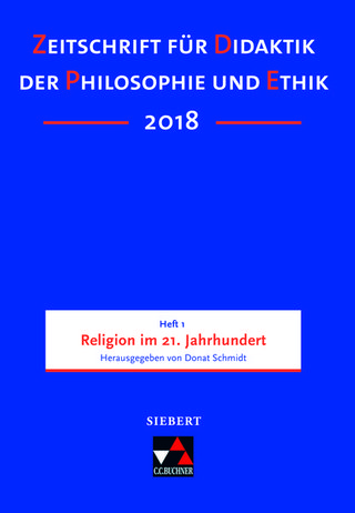 Zeitschrift für Didaktik der Philosophie und Ethik (ZDPE) Zeitschrift für Didaktik der Philosophie und Ethik (ZDPE)