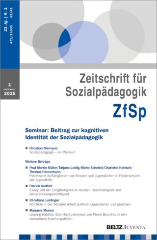 Zeitschrift für Sozialpädagogik - ZfSp