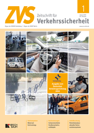 Zeitschrift für Verkehrssicherheit