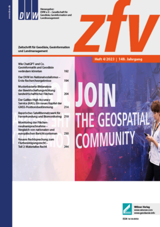 zfv – Zeitschrift für Geodäsie, Geoinformation und Landmanagement
