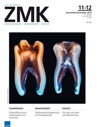 ZMK Zahnheilkunde, Management, Kultur ZMK Zahnheilkunde, Management, Kultur