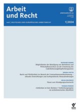 Arbeit und Recht
