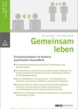 Gemeinsam leben. Zeitschrift für Inklusion