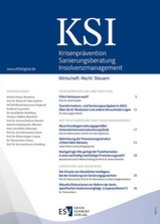 Krisenprävention, Sanierungsberatung, Insolvenzmanagement Wirtschaft- Recht- Steuern