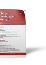 Recht der Internationalen Wirtschaft (RIW)