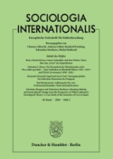 Sociologica Internationalis 