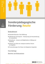 Sonderpädagogische Förderung