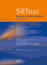 Steuer- und RechtsBriefTouristik (SRTour) - Der aktuelle Informationsdienst für Touristik, Business Travel und Hotellerie
