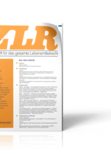 Zeitschrift für das gesamte Lebensmittelrecht (ZLR)