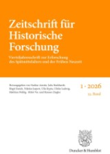 Zeitschrift für Historische Forschung