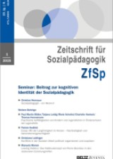 Zeitschrift für Sozialpädagogik - ZfSp