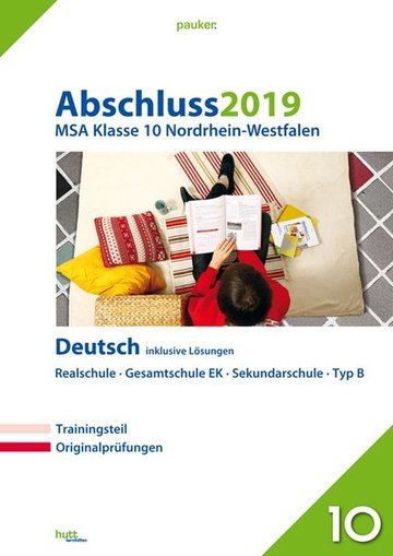 Abschluss 2019 - Mittlerer Schulabschluss Nordrhein-Westfalen Deutsch