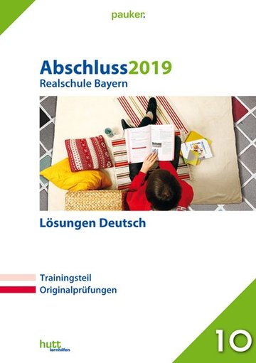 Abschluss 2019 - Realschule Bayern Deutsch Lösungen