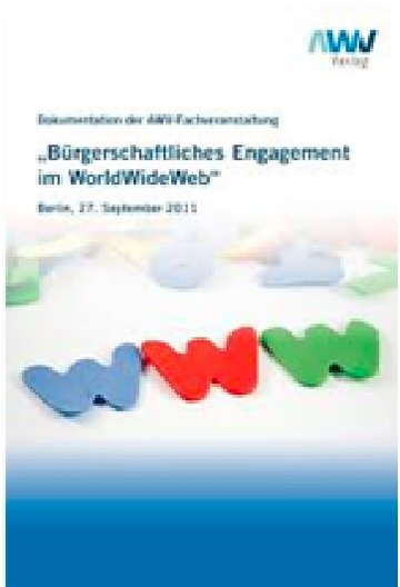 Bürgerschaftliches Engagement im WorldWideWeb