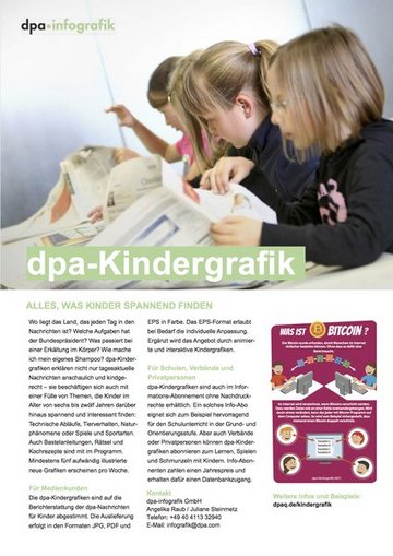 dpa-Kindergrafik – Alles, was Kinder spannend finden