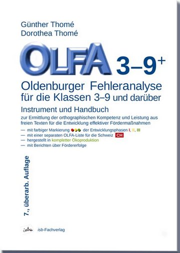 OLFA 3-9 - Oldenburger Fehleranalyse für die Klassen 3-9+, 7.