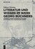 E-Book Literatur und Wissen im Werk Georg Büchners