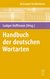 E-Book Handbuch der deutschen Wortarten
