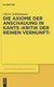 E-Book "Die Axiome der Anschauung in Kants ""Kritik der reinen Vernunft"". Kantstudien-Ergänzungshefte, Band 162"