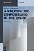E-Book Analytische Einführung in die Ethik