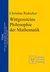 E-Book Wittgensteins Philosophie der Mathematik