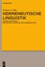 E-Book Hermeneutische Linguistik