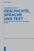 E-Book Geschichte, Sprache und Text