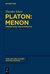 E-Book Platon: Menon