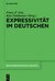 E-Book Expressivität im Deutschen
