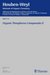 Houben-Weyl Methods of Organic Chemistry Vol. E 2, 4th Edition Supplement