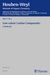E-Book Houben-Weyl Methods of Organic Chemistry Vol. E 19a, 4th Edition Supplement
