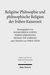 E-Book Religiöse Philosophie und philosophische Religion der frühen Kaiserzeit