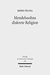 E-Book Mendelssohns diskrete Religion