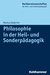 E-Book Philosophie in der Heil- und Sonderpädagogik