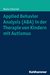 E-Book Applied Behavior Analysis (ABA) in der Therapie von Kindern mit Autismus