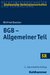 E-Book BGB - Allgemeiner Teil