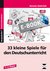 E-Book 33 kleine Spiele für den Deutschunterricht