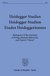 E-Book Heidegger Studies / Heidegger Studien / Etudes Heideggeriennes.