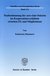 E-Book Neubestimmung der acte-clair-Doktrin im Kooperationsverhältnis zwischen EG und Mitgliedstaat.