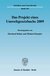 E-Book Das Projekt eines Umweltgesetzbuchs 2009.