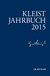 Kleist-Jahrbuch 2015