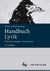E-Book Handbuch Lyrik