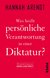 E-Book Was heißt persönliche Verantwortung in einer Diktatur?