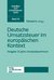 E-Book Deutsche Umsatzsteuer im europäischen Kontext