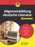 E-Book Allgemeinbildung deutsche Literatur für Dummies